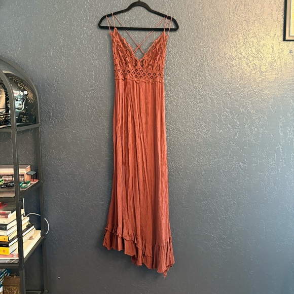 Free People Adella Maxi Slip Dress - Picture 1 of 4